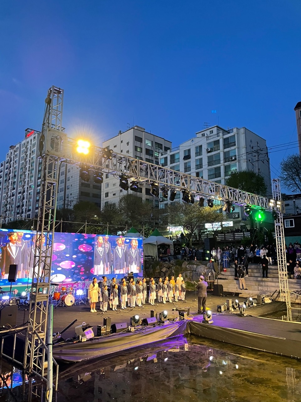 은평구 벚꽃축제 공연 활동 사진 1
